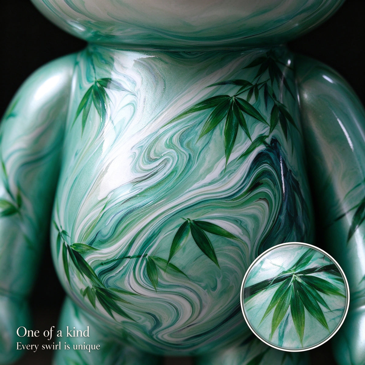 Bamboo Phantom Fluid Art Bear